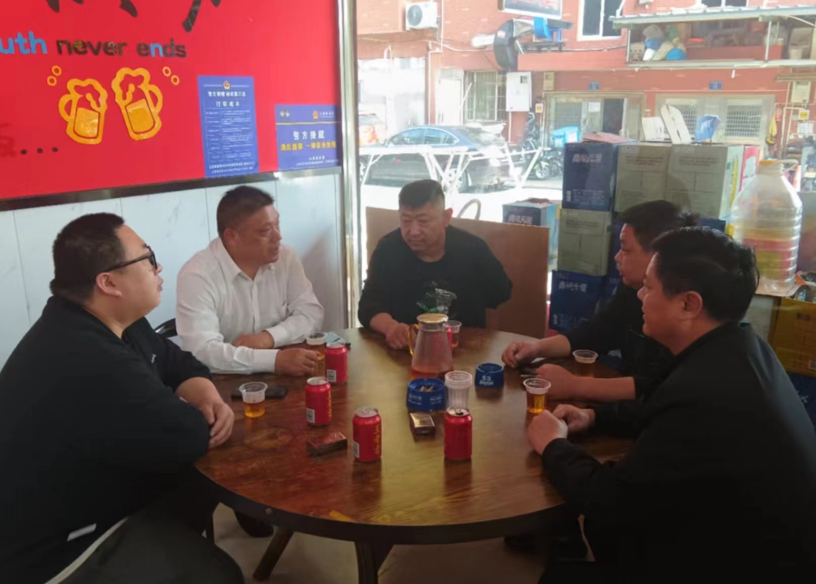 【走访交流】轮值会长陈德才带队走访会员企业